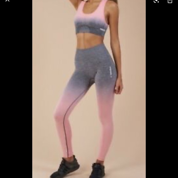 Gymshark Pants - Gymshark Ombré Seamless Leggings